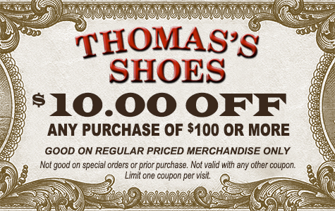 thomas shoes evansville coupon